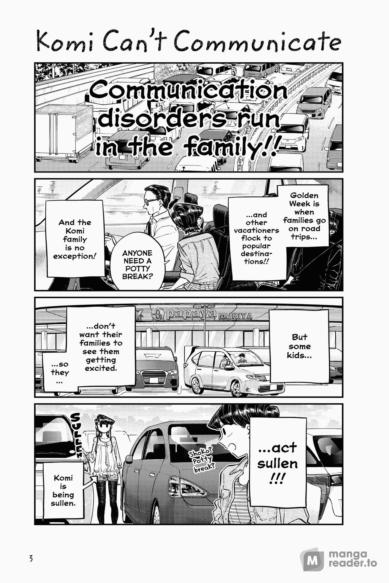 Komi Can’t Communicate, Chapter 143 image 01